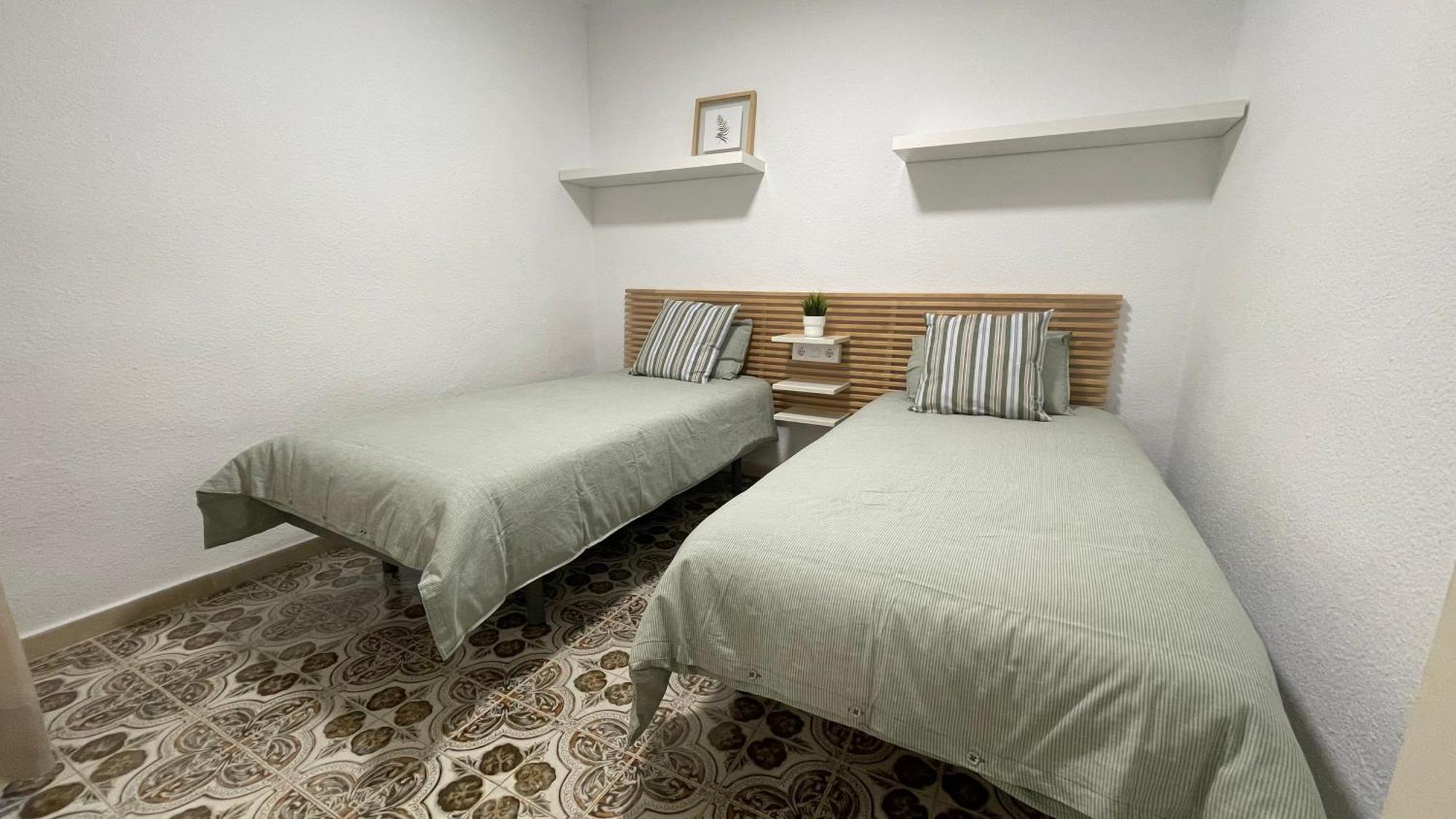 Charming Beachfront Apartment Múrcia Exterior foto